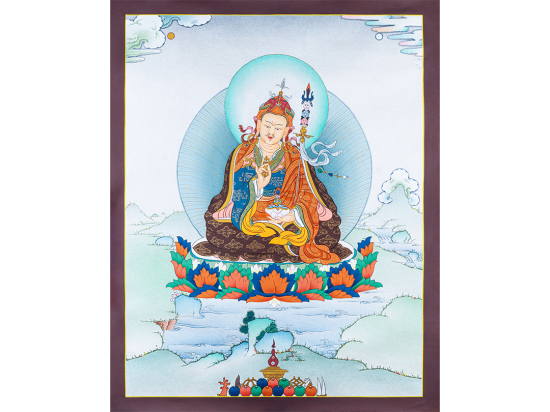 Guru Rinpoche Thangka art Himalayan Art